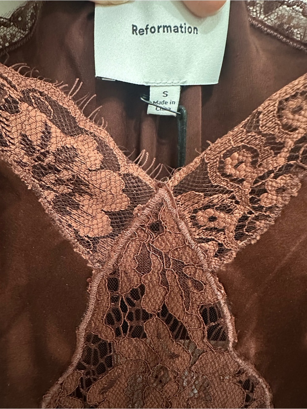 Reformation Serafina Silk Dress NWT - Picture 3 of 7